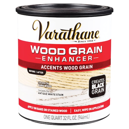 Varathane Varathane Gloss Black Water-Based Wood Grain Enhancer 1 qt 313834
